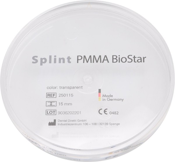Splint PMMA BioStar H25mm St