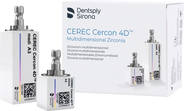 CEREC Cercon 4D™ Multidimensional Zirconia