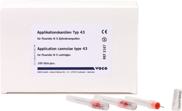 Applikationskanülen Typ 43