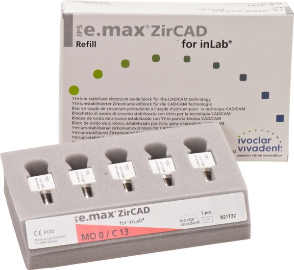 IPS e.max ZirCAD for inLab