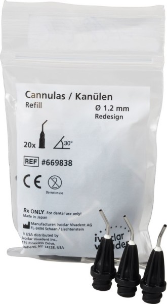 Tetric® EvoFlow Bulk Fill Kanülen