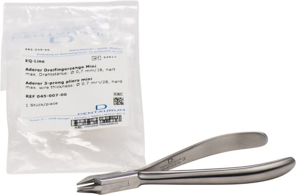 Dreifingerzange nach Aderer