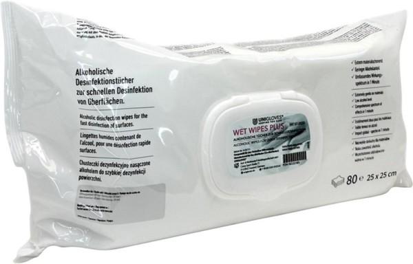 UNIGLOVES Wet Wipes Plus