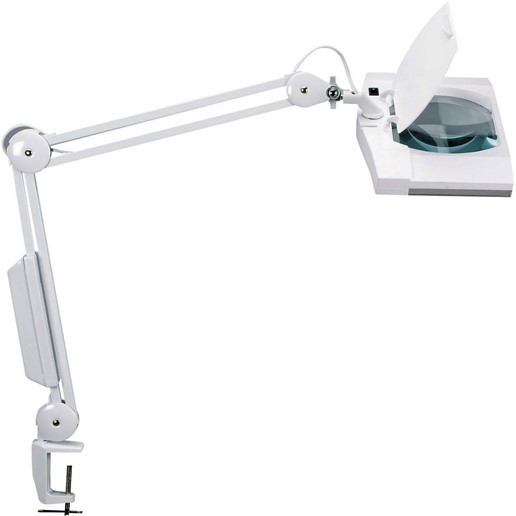 GERL.VITRUM Lupenleuchte mit Klemmfuß