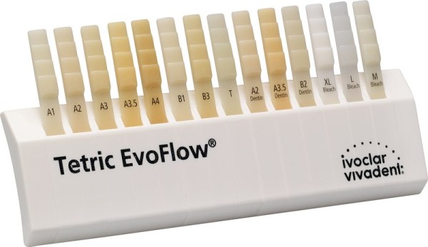 Tetric® EvoFlow® Farbschlüssel
