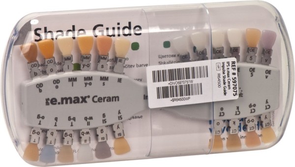 IPS e.max® Ceram Farbschlüssel