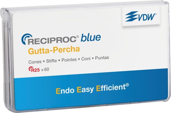 RECIPROC blue Guttapercha-Stifte sortiert Pa 60