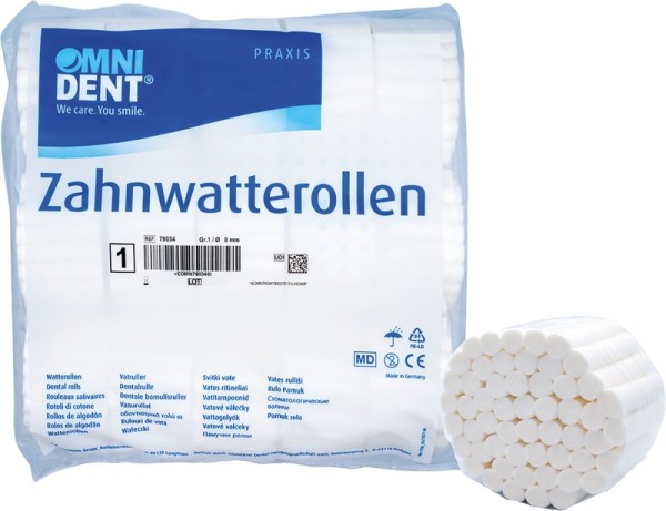 Zahnwatterollen