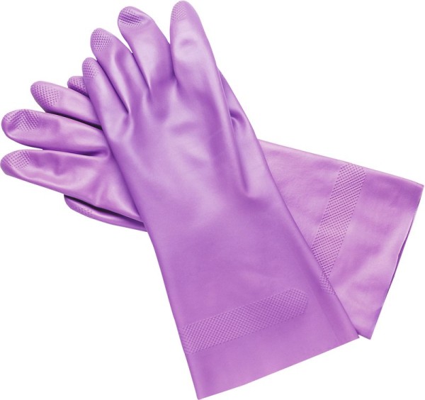 Monoart Nitril Schutzhandschuhe lila Gr.M 1 Paar Pa