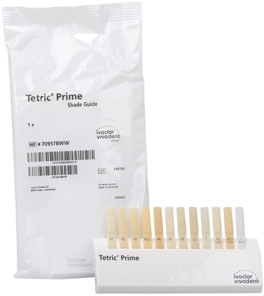 Tetric® Prime Farbschlüssel