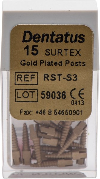 Classic Surtex vergoldete Wurzelstifte