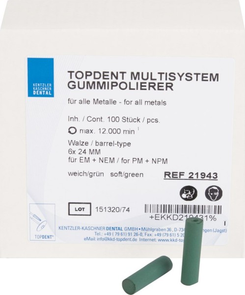 TOPDENT Multisystem-Gummipolierer