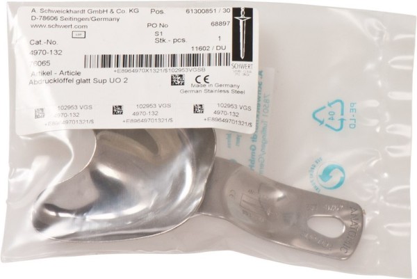 Abformlöffel unbezahnt