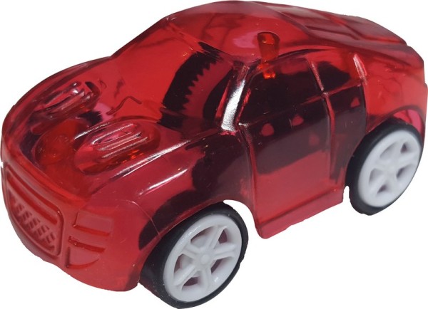 Sportwagen mit Rückzugsmotor