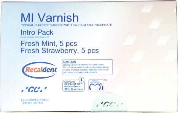 GC MI Varnish Erdbeere Klinpa