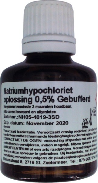 Natrium Hypochlorit 5% f.NL Fl 1l