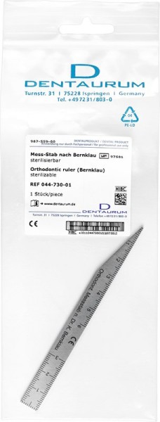 Mess-Stab nach Bernklau