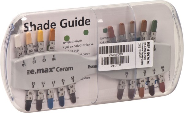 IPS e.max® Ceram Farbschlüssel