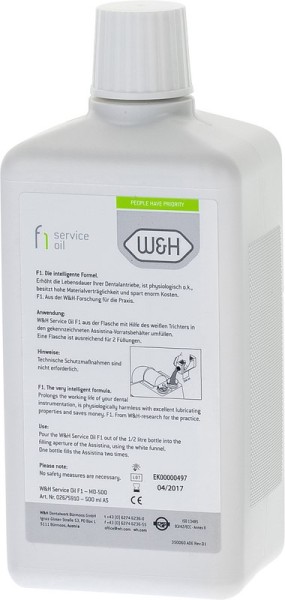 Reinigungslösung MC-1000 1l u. Service Oil F1 500ml Set