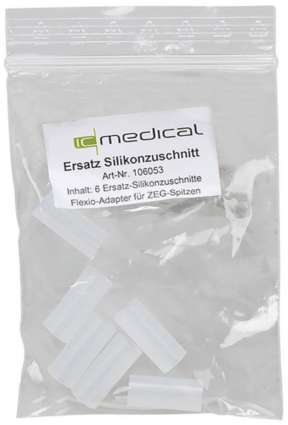 Ersatz-Silikonzuschnitte Flexio-Adapter für ZEG-Spitzen