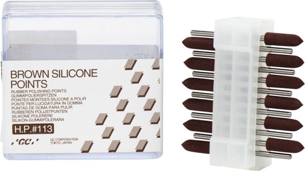 GC Brown Silicone Points