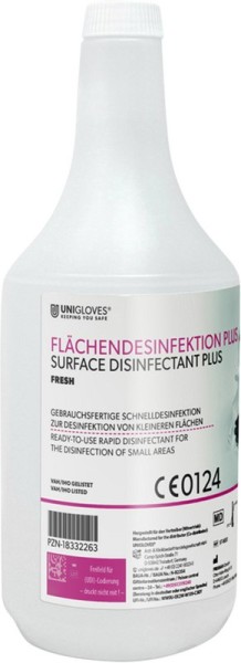 UNIGLOVES Flächendesinfektion PLUS