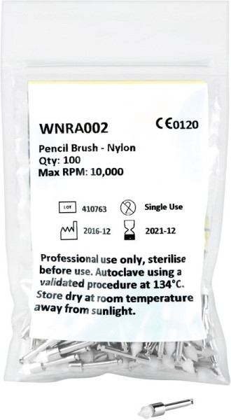 Nylon Polierbürsten weiß