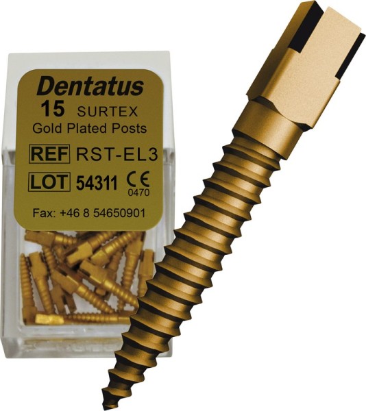 Classic Surtex vergoldete Wurzelstifte