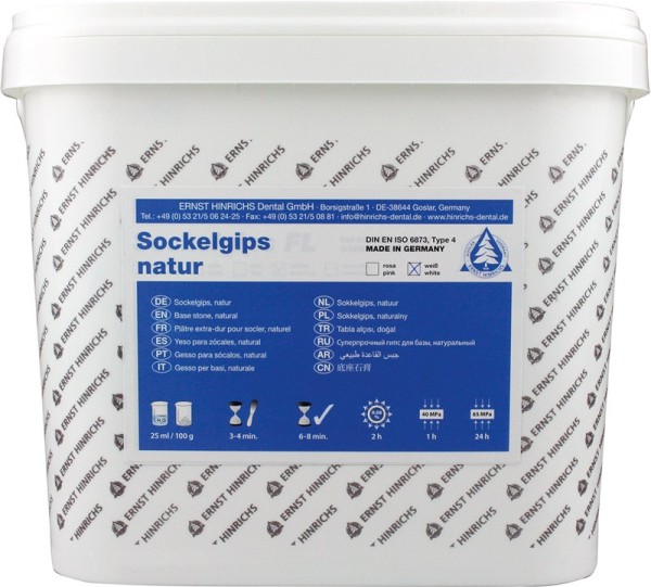 Sockelgips natur