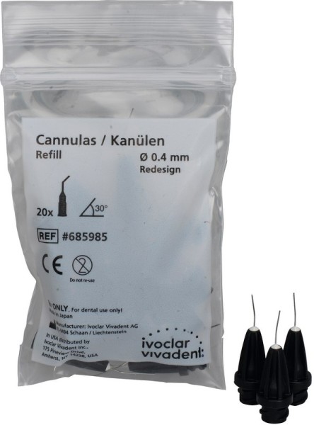 Applikationskanülen Red 0,4 mm