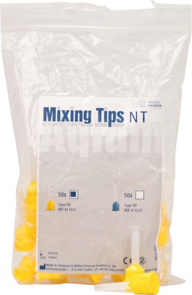 Müller-Omicron Mischkanülen NT gelb