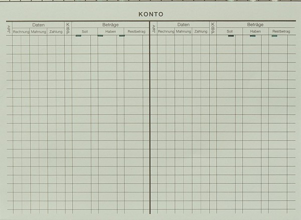 System Karteikarten A5